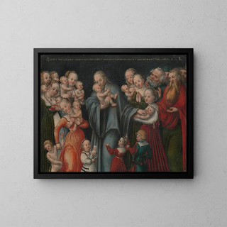 Lucas Cranach the Younger - Christ Blessing the Children.webp