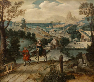 Lucas Gassel - The Flight into Egypt.webp