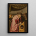 Saint Luc - Lucas van Leyden — gerahmtes Bild an der Wand