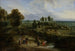 Landschaftsbild mit Weideflächen und Baumgruppen - Lucas van Uden — Ansicht des Kunstwerks