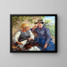 Cancans - Luce Boyals — gerahmtes Bild an der Wand