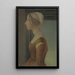 Bella Simonetta - Lucien Lévy-Dhurmer — gerahmtes Bild an der Wand