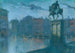 Campo Santi Giovanni e Paolo, Venedig bei Dämmerung - Lucien Lévy-Dhurmer — Ansicht des Kunstwerks