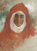 Portrait einer jungen Frau - Lucien Lévy-Dhurmer — Ansicht des Kunstwerks