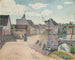 Gouvernes près de Lagny - Lucien Pissarro — Ansicht des Kunstwerks