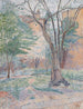 L Baum der Walnüsse - Lucien Pissarro — Ansicht des Kunstwerks