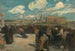 Kämpfer in der Bretagne, Frankreich - Lucien Simon — Ansicht des Kunstwerks