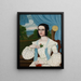 Permelia Redmon Wheeler Mme Charles Wheeler - Lucinda Redmon Orear — gerahmtes Bild an der Wand