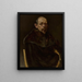 Portrait eines alten Mannes - Ludomir Benedyktowicz — gerahmtes Bild an der Wand