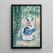 Madame Piette unter dem Sonnenschirm - Ludovic Piette-Montfoucault — gerahmtes Bild an der Wand