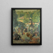 Le Parc Montsouris - Ludovic Vallée — gerahmtes Bild an der Wand