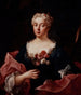 Portrait von Faustine Bordoni - Ludovico Mazzanti — Ansicht des Kunstwerks