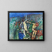 Calvaire - Ludvig Karsten — gerahmtes Bild an der Wand