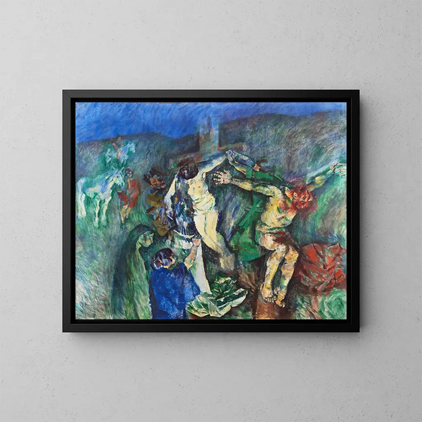 Calvaire - Ludvig Karsten — gerahmtes Bild an der Wand