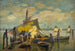 Ankunft des Fischerschiffs - Ludwig Dill — Ansicht des Kunstwerks