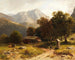 Idylle alpine estivale - Ludwig Gebhardt — Ansicht des Kunstwerks