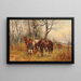 Patrouille cosaque - Ludwig Gedlek — gerahmtes Bild an der Wand
