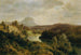 La Traun und den Traunstein - Ludwig Halauska — Ansicht des Kunstwerks