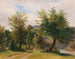 Landschaft mit Fluss - Ludwig Halauska — Ansicht des Kunstwerks