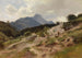 Ansicht von Mittenwald im Karwendel-Gebirge - Ludwig Halauska — Ansicht des Kunstwerks