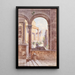 Ansicht des Diokletianpalastes in Split - Ludwig Hans Fischer — gerahmtes Bild an der Wand