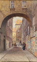 Die Bäckerstraße in Wien - Ludwig Hans Fischer — Ansicht des Kunstwerks