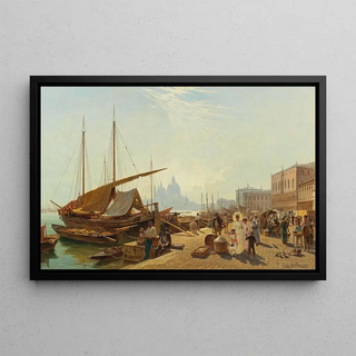 Ludwig Hans Fischer - Die Riva schiavoni in Venedig.webp