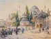 Die Moschee Sehzade in Laleli, Istanbul - Ludwig Hans Fischer — Ansicht des Kunstwerks