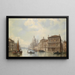 Venedig - Ludwig Hermann — gerahmtes Bild an der Wand