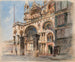Die Basilika San Marco in Venedig - Ludwig Johann Passini — Ansicht des Kunstwerks