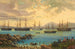 Eine englische Flotte im Marmarameer - Ludwig Rubelli von Sturmfest — Ansicht des Kunstwerks