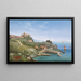 Château de Duino - Ludwig Rubelli von Sturmfest — gerahmtes Bild an der Wand