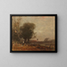 Herbstlandschaft - Ludwig Willroider — gerahmtes Bild an der Wand