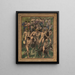 Enthousiasmus der Kindheit - Ludwig von Hofmann — gerahmtes Bild an der Wand