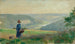 Ansicht des Elbtals bei Königstein - Ludwig von Hofmann — Ansicht des Kunstwerks