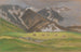 Schweizer Alpenlandschaft mit Kühen weidend - Ludwig von Hofmann — Ansicht des Kunstwerks