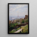 Fragment des Panoramas von Paris - Ludwik de Laveaux — gerahmtes Bild an der Wand