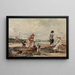 Am Meer - Luigi Loir — gerahmtes Bild an der Wand