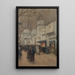 Die Straße der Nationen, die Weltausstellung 1900 - Luigi Loir — gerahmtes Bild an der Wand