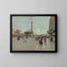 Place de la Bastille, Paris - Luigi Loir — gerahmtes Bild an der Wand