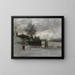 Quai am Seine-Ufer, Paris - Luigi Loir — gerahmtes Bild an der Wand