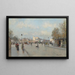 Sur le boulevard Berthier Paris - Luigi Loir — gerahmtes Bild an der Wand