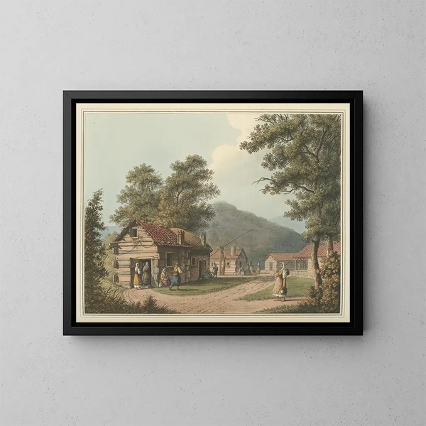 Ciala Kavak - Luigi Mayer — gerahmtes Bild an der Wand