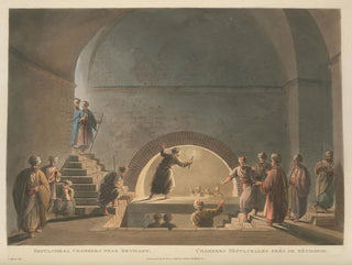 Chambres sépulcrales près de Béthanie - Luigi Mayer — Ansicht des Kunstwerks