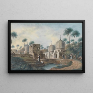 Luigi Mayer - Tombs of Great Arab Saints to be seen in the Neighborhood of Rosetta Egypt.webp