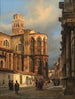 Venedig, Blick auf die Kirche San Rocco - Luigi Querena — Ansicht des Kunstwerks