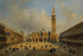Venedig, Blick auf den Markusplatz - Luigi Querena — Ansicht des Kunstwerks