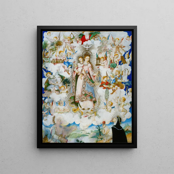 Luis Lagarto - The Virgin of the Rosary with Saint Catherine of Alexandria and Saint Catherine of Sienna.webp