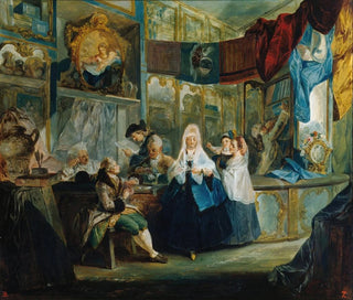 Luis Paret y Alczar - The Shop of anticuarian Geniani.webp