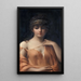 Eine klassische Schönheit - Luis Ricardo Falero — gerahmtes Bild an der Wand